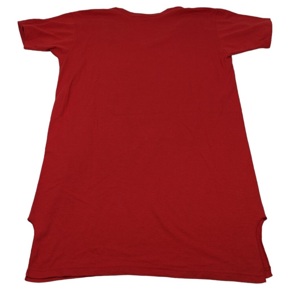 Vintage 80s 90s Single Stitch Jerzees Russell Made In USA Womens Red L Horse - Picture 4 of 12